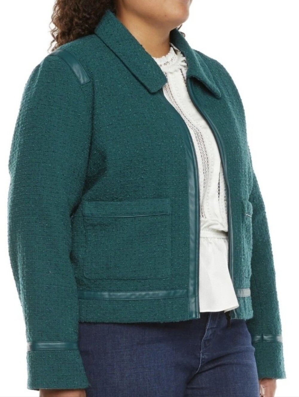 New Ryegrass green work career jacket, light weight Msrp $120